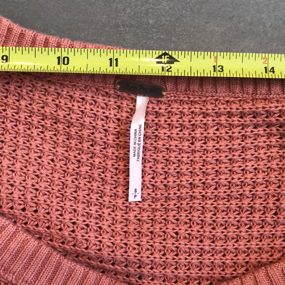 COPY - Free People Cotton Crocheted Cold Shoulder Top - Picture 4 of 10
